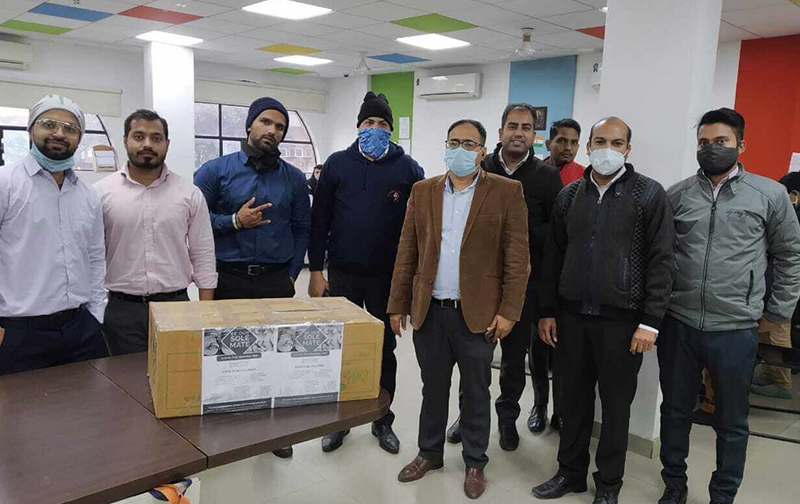 Community Development - Donating with Goonj