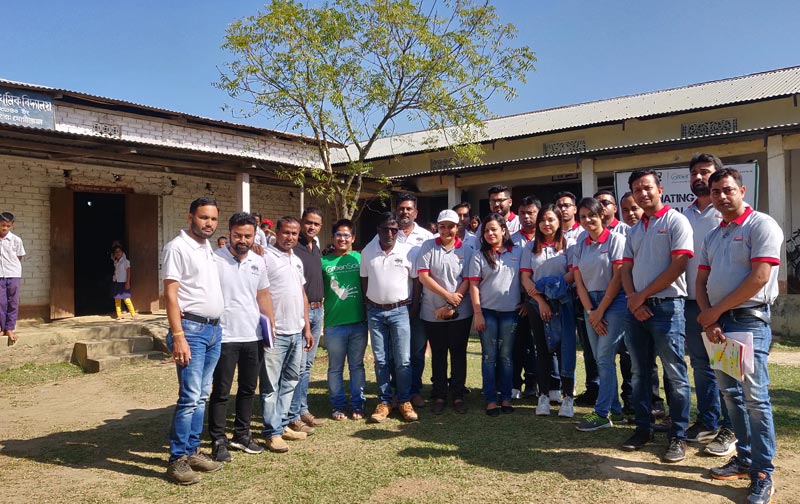 Community Development - Donating with Goonj
